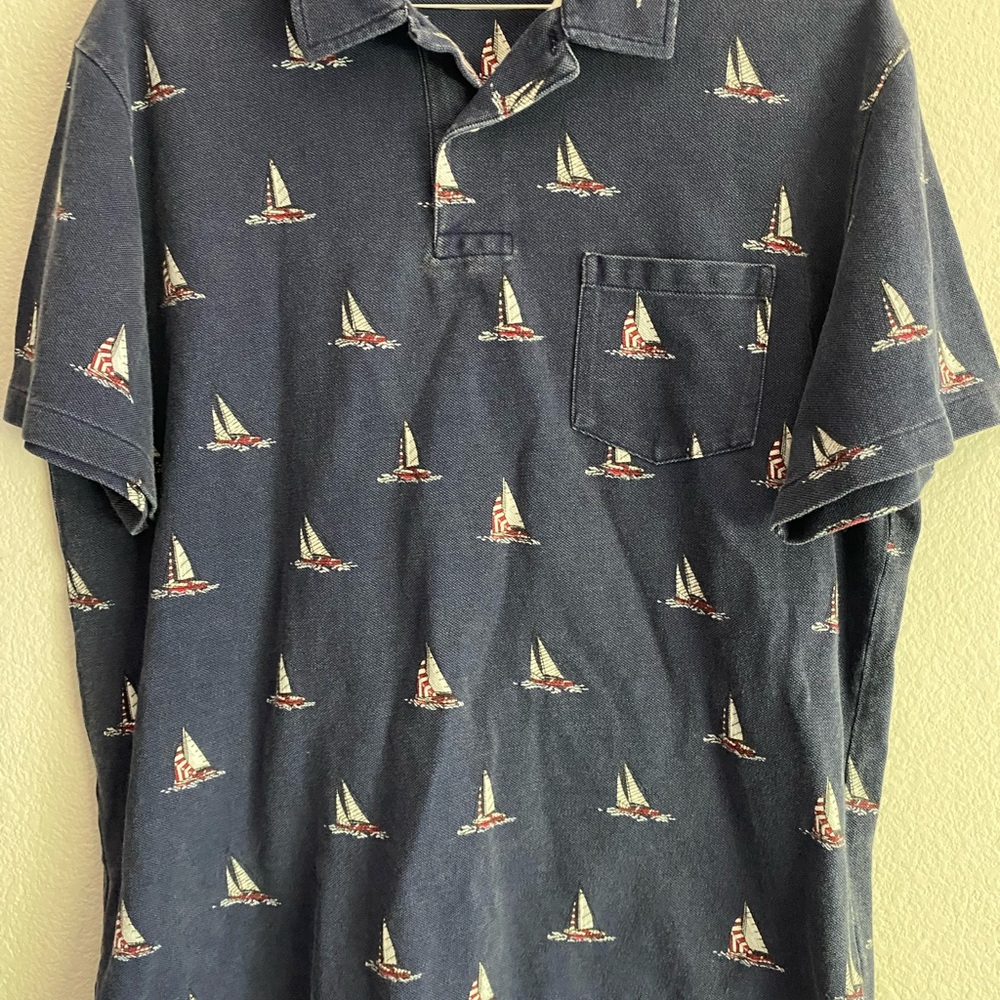 Vintage Ralph Lauren Polo sailing Shirt RL2000 RRL snow beach stadium sport RLX